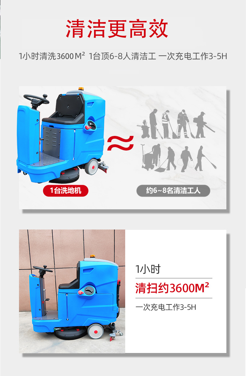 葫芦岛驾驶式洗地机更适合用在高铁站
